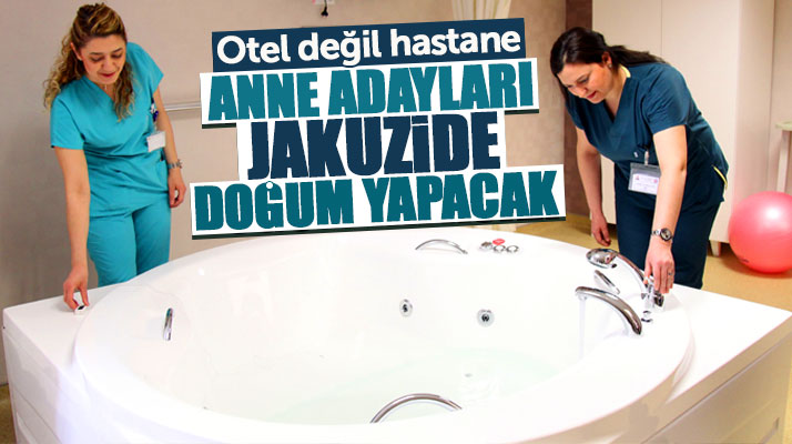 Samsun'da anne adayları artık bu hastanede jakuzide doğum yapacak