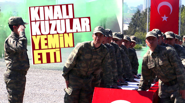 Samsun Sahra Sıhhiye Gökberk Kışlasında 421 er ve erbaş yemin etti
