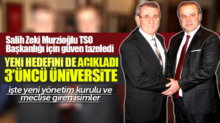 Samsun TSO Başkanlığına seçilen Murzioğlu 3'üncü üniversite hedefini açıkladı