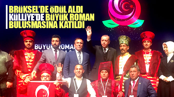 Osman Genç, Brüksel'de ödülünü aldı Külliye'de Büyük Roman Buluşmasına katıldı