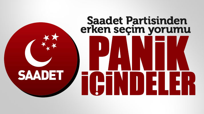 Saadet Partisi Samsun İl Başkanı Temel Armutçu erken seçim tarihini eleştirdi