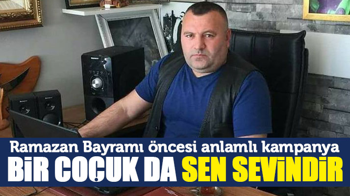 Samsun'da Ramazan Bayramı için Bir Çocuk da Sen Sevindir kampanyası