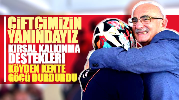 Samsun Büyükşehir'in kırsal kalkınma destekleri köyden şehre göçü engelledi