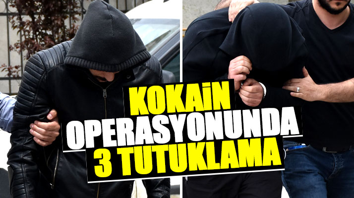 Samsun'a İstanbul'dan uyuşturucu getirirken yakalanan 3 kişi tutuklandı