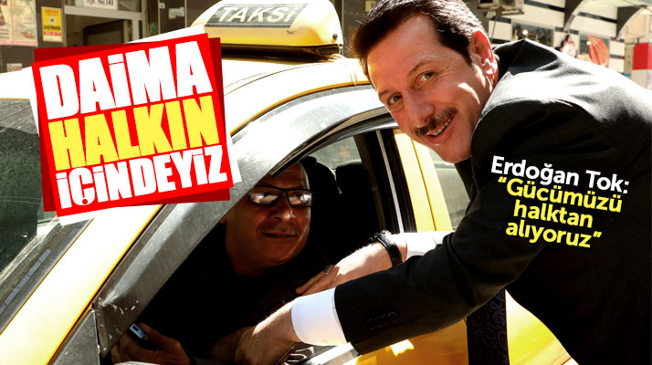 İlkadım Belediye Başkanı Erdoğan Tok Gazi caddesi esnaflarını gezdi