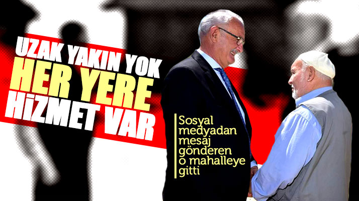 Samsun Büyükşehir Belediye Başkanı Yusuf Ziya Yılmaz: Uzak yakın yok her yere hizmet var