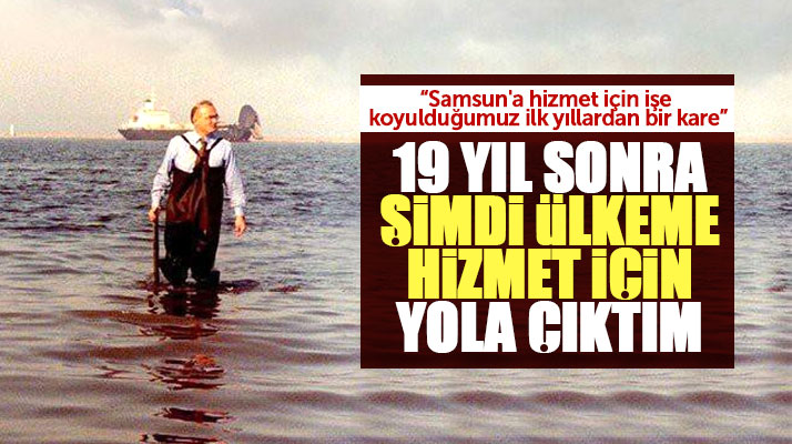 Yusuf Ziya Yılmaz 19 yıl önceki fotoğrafı ile mesaj verdi