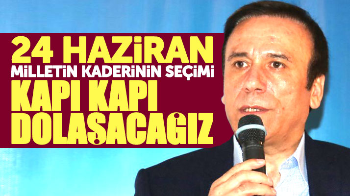 Canik Belediye Başkanı Osman Genç'ten 24 Haziran seçimleri ile ilgili önemli açıklama