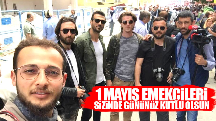 Samsun'da basın mensupları da 1 Mayıs'ta çalışan meslek grubundan oldu