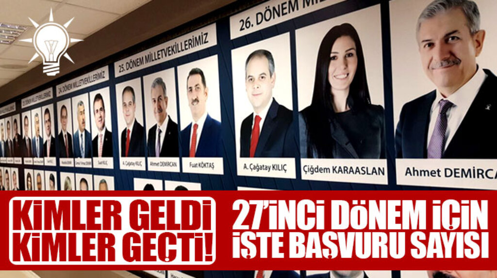 Samsun'da AK Parti'den milletvekili aday adaylığı için kaç kişi başvuru yaptı? O sayı açıklandı
