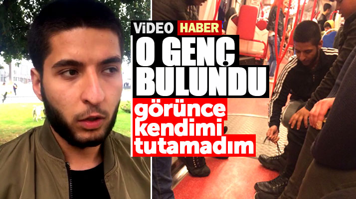 Samsun'da ayakkabısı olmayan çocuğa tramvayda ayakkabısını veren genç o anları anlattı