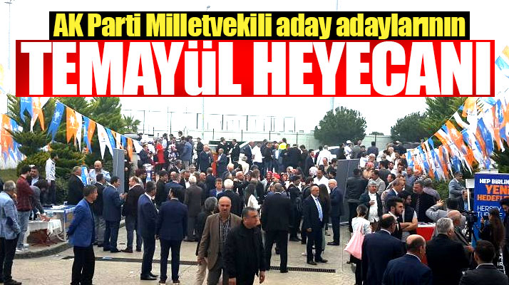 AK Parti Samsun Milletvekili aday adayları için temayül yoklaması yapıldı