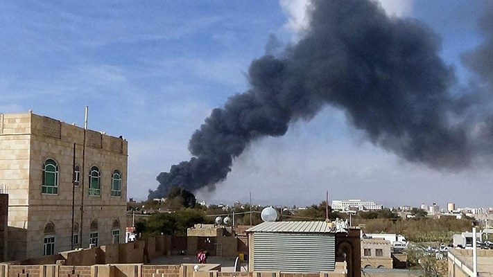 Yemen'de Cumhurbaşkanlığı Sarayına iki hava saldırısı düzenlendi
