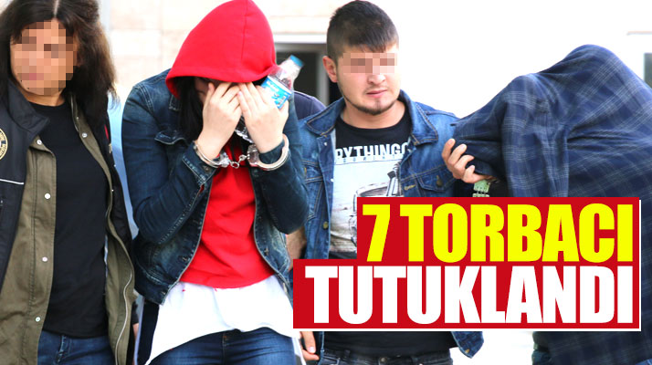 Samsun'da uyuşturucu operasyonunda gözaltına alınan 8 torbacıdan 7'si tutuklandı