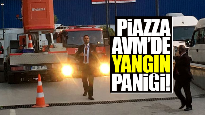 Samsun'da AVM'de trafoda yangın paniği!