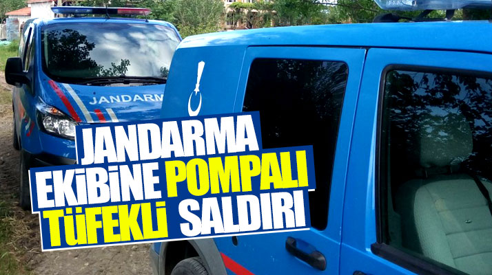 Samsun Bafra'da jandarma ekiplerine pompalı tüfekli saldırı oldu