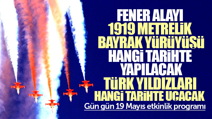 Samsun Valiliği gün gün 19 Mayıs etkinlik programını açıkladı
