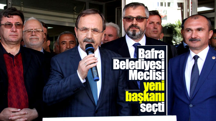 Samsun'da Zihni Şahin'in yerine Bafra Belediyesi Başkanlığına Hamit Kılıç seçildi