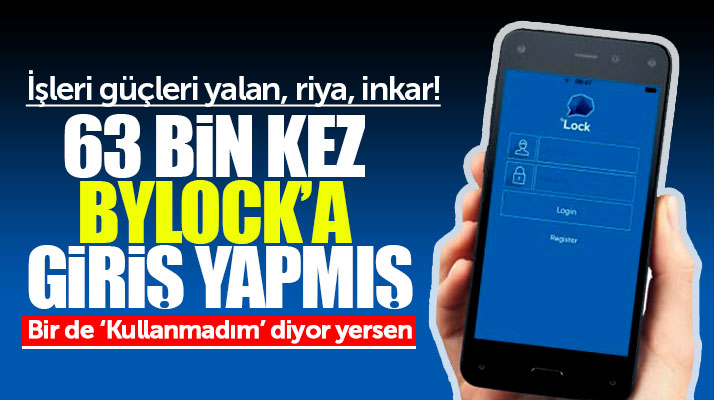 Samsun'da FETÖ sanığı kadın kullanmadığını söylediği ByLock'a 63 bin kez giriş yapmış