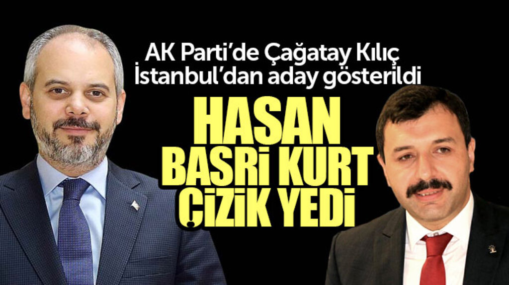 Akif Çağatay Kılıç İstanbul'dan aday gösterildi, Hasan Basri Kurt ise listede yer alamadı