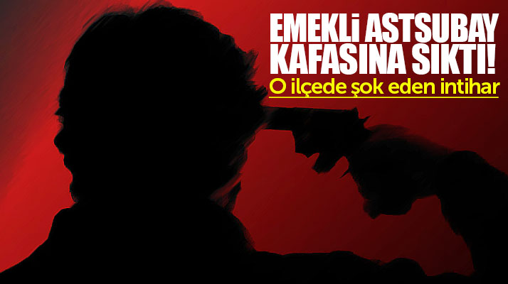 Samsun Bafra'da emekli astsubay iş yerinde silahla kafasına ateş etti!