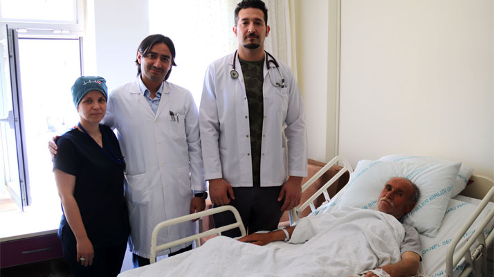 Samsun'da Alaçam Devlet Hastanesinde ilk kez genel anestezi ameliyatı yapıldı
