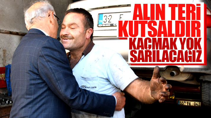 Samsun milletvekili adayı Yusuf Ziya Yılmaz: Tekkeköy 24 Haziran için kararını vermiş