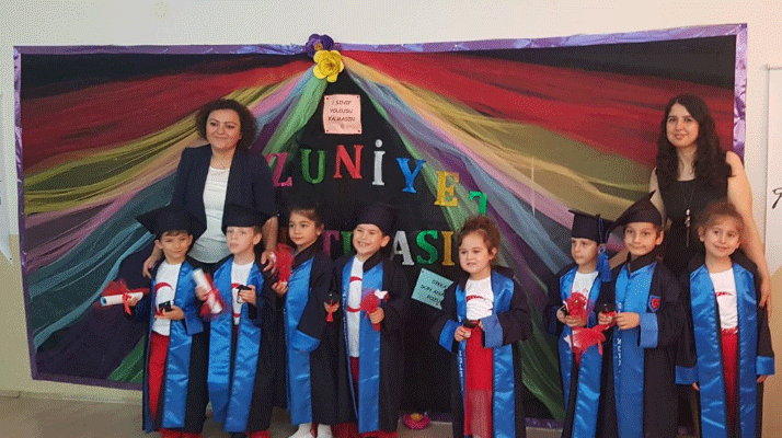 Özel Samsun Gazi Koleji Ana Sınıfı ilk mezunlarını verdi