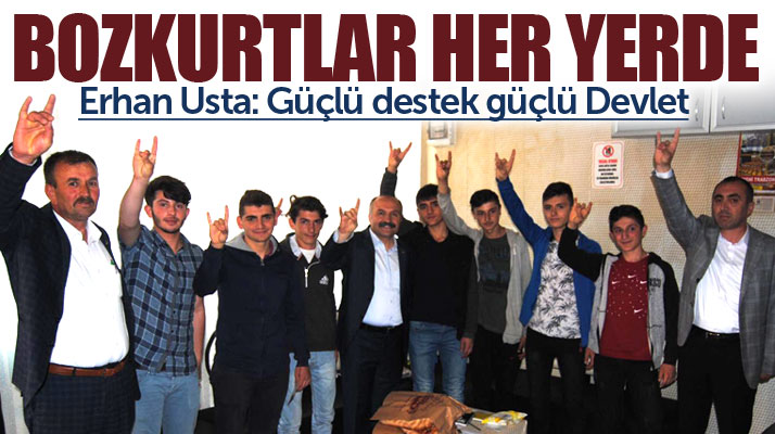Erhan Usta Samsun'da Asarcık ve Vezirköprü ilçelerinden güçlü destek istedi