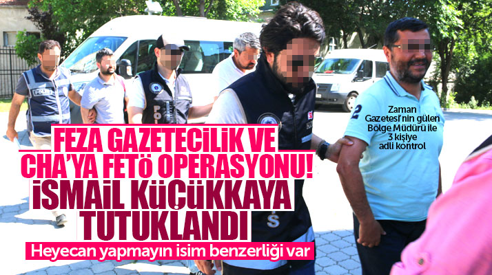 Samsun'da Zaman Gazetesi çalışanlarına FETÖ operasyonu: 8 gözaltı 1 tutuklama