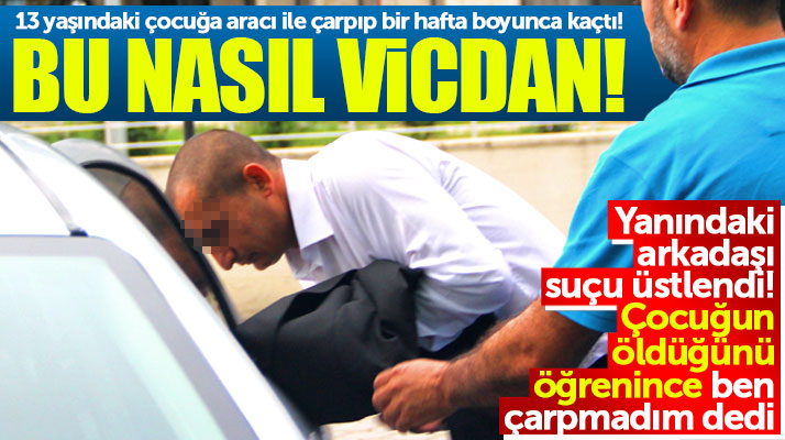 Samsun'da Berkan Bozdağ isimli çocuğun ölümüne neden olan vicdansız sürücü tutuklandı
