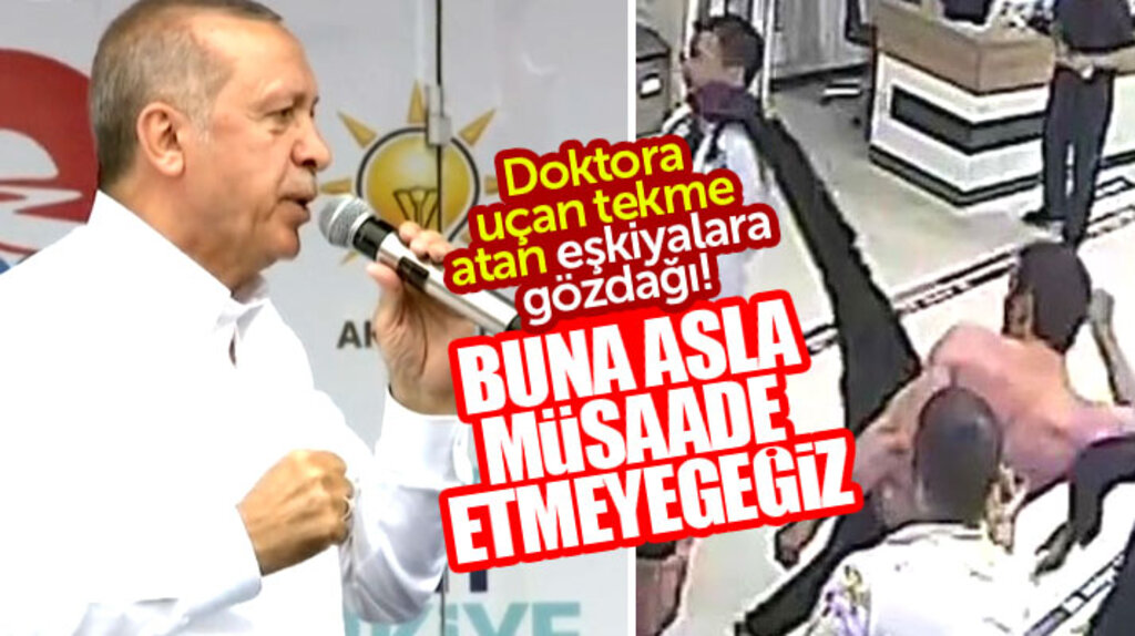 Recep Tayyip Erdoğan Samsun'da konuştu! Doktorlara şiddete asla müsaade etmeyeceğiz