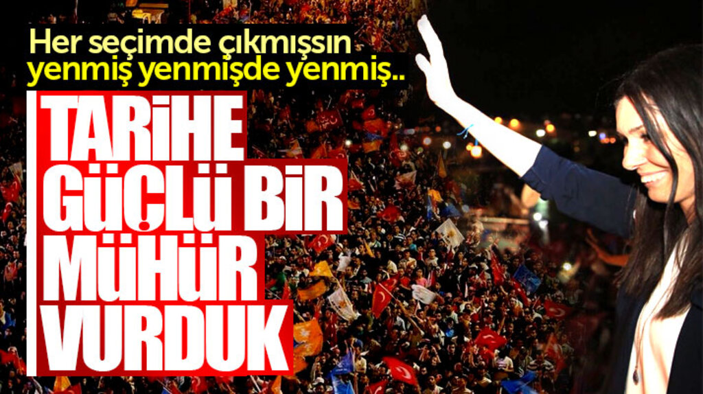 Çiğdem Karaaslan: 24 Haziran'da Türkiye tarihe güçlü bir mühür vurdu