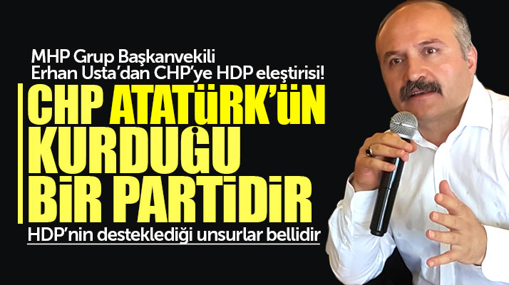 Erhan Usta'dan CHP'ye HDP eleştirisi! CHP Atatürk'ün kurduğu bir partidir