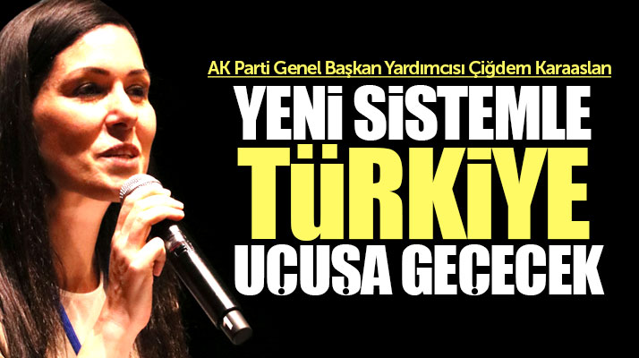 Çiğdem Karaaslan Samsun'da konuştu! Yeni sistem ile Türkiye uçuşa geçecek