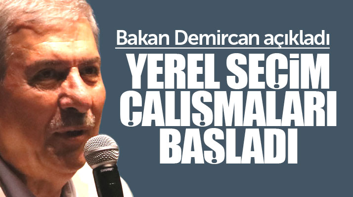 Sağlık Bakanı Demircan Samsun'da açıkladı! Yerel seçim çalışmaları başladı
