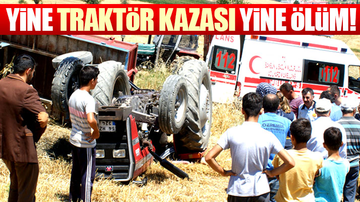 Samsun Vezirköprü'de traktör kazası! Sürücü Hüsamettin Karaca hayatını kaybetti