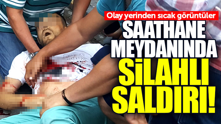 Samsun Saathane Meydanında Rasim Sabah isimli şahıs silahla vuruldu