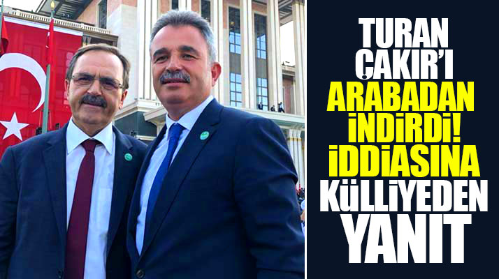 Zihni Şahin Turan Çakır'ı aracından indirdi iddiasına Külliye'den bu pozla yanıt verdiler