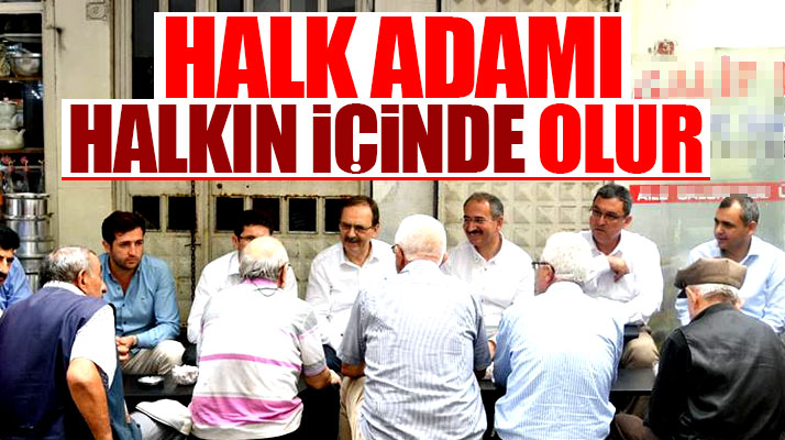 Zihni Şahin Çarşamba ilçesinde açıkladı: Hizmet seferberliği artarak devam edecek