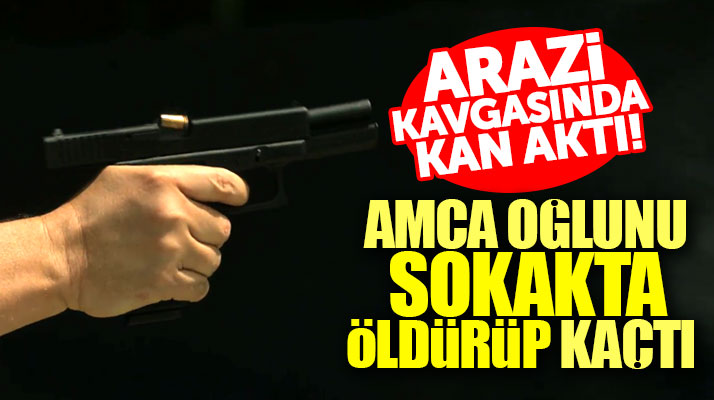 Samsun Bafra'da arazi kavgasında cinayet! Amca oğlunu sokakta vurdu