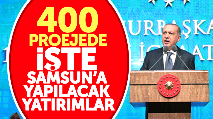 Çiğdem Karaaslan 100 günlük eylem planında Samsun'a yapılacak yatırımları açıkladı