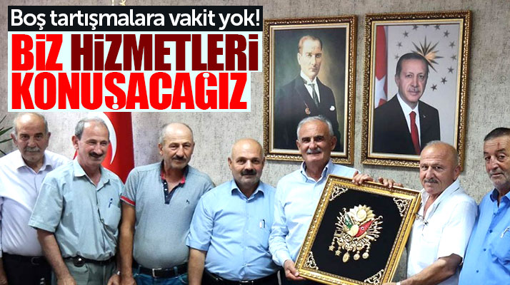Samsun Milletvekili Yusuf Ziya Yılmaz: Boş tartışmalara vakit yok biz hizmetleri konuşacağız