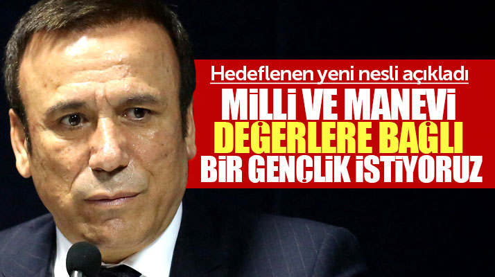 Canik Belediyesi Başkanı Osman Genç: Milli manevi değerlere bağlı gençlik hedefliyoruz