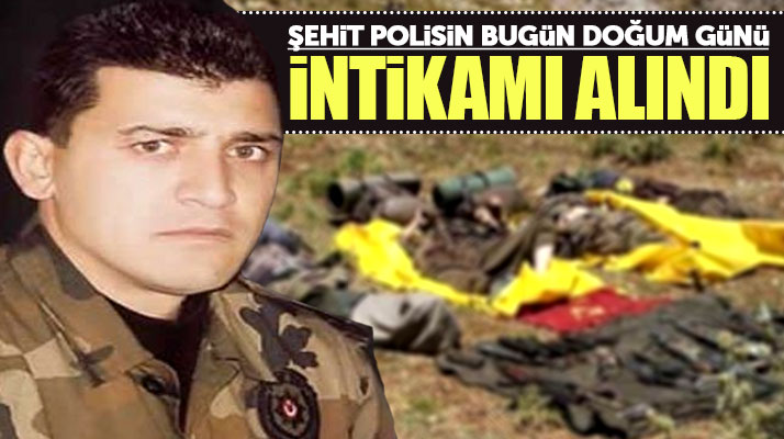 Samsunlu şehit özel harekat polisi Recep Tokur'un intikamı alındı