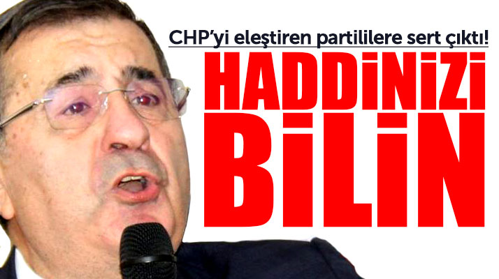 CHP Samsun eski Milletvekili Suat Binici'den tepki! Haddinizi bilin