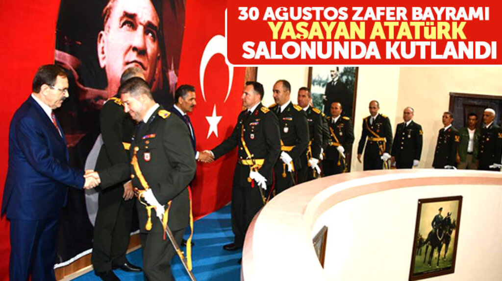 Samsun'da Yaşayan Atatürk salonunda 30 Ağustos Zafer Bayramı kutlandı