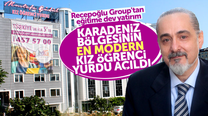 Samsun'un Atakum ilçesinde Mustafa Güdül Kız Öğrenci yurdu hizmete girdi