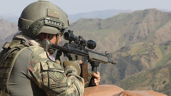 Kuzey Irak'ta 7 terörist etkisiz hale getirildi