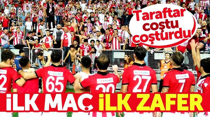 Samsunspor sezonun ilk maçında rakibi Amedspor'u 1-0 yendi